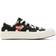 Comme des Garçons Basket Converse Low Noir À Pois