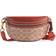 Coach Belt Bag In Signature Canvas - Tan/Rust/Brass