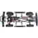 Amewi AMXRock Furgoncino Motore elettrico 1:18