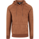 Urban Classics Imitation Suede Hoodie - Toffee