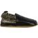 Melton Metallic Leather Shoes - Black