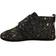 En Fant Velcro Slippers - Black Glitter