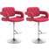 CLP Dublin Polyester 2-pack Tabouret de bar 123cm 2pcs