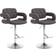 CLP Dublin Polyester 2-pack Sgabello da bar 123cm 2pcs