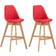 CLP Cannes Polyester 2-pack Tabouret de bar 112cm 2pcs