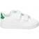 adidas Infant Advantage - Cloud White/Green/Grey Two