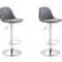 CLP Kiel Leatherette Sgabello da bar 115cm 2pcs