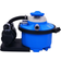 vidaXL Hiekkasuodatinpumppu ajastimella 450 w 25 l