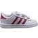 Adidas Kid's Superstar Foundation Strap - White/Bold Pink