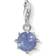 Thomas Sabo Monthly Stone December Charm Pendant - Silver/Dumortierite