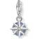 Thomas Sabo Monthly Stone December Charm Pendant - Silver/Dumortierite