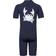 Petit Crabe Noe Sunsuit S/S - Crab Blue (12-BL-CR)