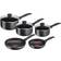 Tefal Origins Set med lock 5 delar