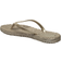 Ilse Jacobsen Glitter Flip Flop - Platin