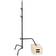 Avenger Pied C-Stand 3,3 m avec base à jambe coulissante