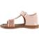 bisgaard Alvia Grapefruit Sandalit - Beige/Vaaleanpunainen/Ruskea