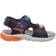 Geox Flexyper Boy Sandal - Navy/Orange