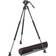 Manfrotto Rótula 504X con trípode de pata simple 635 Fast carbono