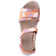 Viking Helle Print Coral Sandals - Oranssi/Vaaleanpunainen