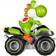 Carrera Voiture télécommandée Quad Yoshi RC Mario Kart 2,4 GHz