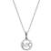 Michael Kors Custom Logo Starter Necklace - Silver/Transparent