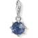 Thomas Sabo Monthly Stone September Charm Pendant - Silver/Blue/White