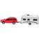 Kids Globe Volvo V70 with Caravan