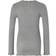 Rosemunde Girl's Long Sleeved Blouse - Light Grey Melange (59160-008)