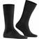 Falke Airport Wool Blend Melange Socks - Black