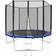 tectake Trampolín Garfunky Con Red De Seguridad 305 Cm