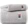 Lexington Icons Original Striped Badezimmerhandtuch Weiß, Grau (130x70cm)