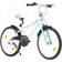 vidaXL Childrens Bicycle 20 Inches Blue/White Barncykel