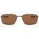 Oakley Square Wire 4075 - Brown/Prizm Tungsten Polarized