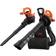 Black & Decker Aspirador-soplador-triturador BEBLV290-QS mochila 2900W