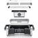 Severin 8114 Elettrico Griglia 2 Zone Grill Nero Argento