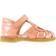 Angulus Sandal With Heart Detail And V Peach - Oranje