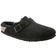 Birkenstock Boston Fur Clog - Black Suede