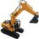 HuiNa Excavator W Metal Drawer RTR CYP1005