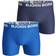 Björn Borg Solid Cotton Stretch Shorts 2-pack - Skydiver