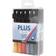 Plus Color Acrylic Paint Mixed Colors 1.2mm 18-pack