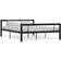 vidaXL Metal 65.5cm Sengeramme 120x200cm