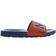 Nike Benassi Solarsoft NBA - Brilliant Orange/Flat Silver/Rush Blue/Rush Blue