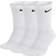 Nike Everyday Cushion Crew 3-pack - White/Black