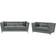 Beliani Gaula Sofa 211cm 2 personers, 3 personers