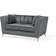 Beliani Gaula Sofa 211cm Zweisitzer, 3-Sitzer