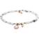 Fossil Howlite Bracelet - Rose Gold/White/Transparent