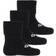 Hummel Kid's Sora Cotton Socks 3-pack - Black (207549-2001)