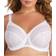 Glamorise Feel the Wonder Lace Underwire Bra - White