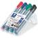 Staedtler 356 B Lumocolor Flipchart Marker 2-5mm 4-pack