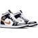 Nike Air Jordan 1 Mid SE M - Black/White/Metallic Gold